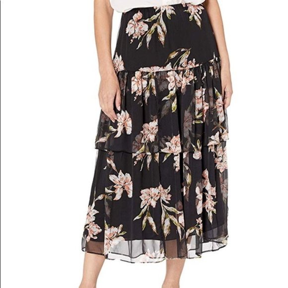 Lauren Ralph Lauren Dresses & Skirts - Ralph Lauren Tiered Georgette Peasant Skirt NWT